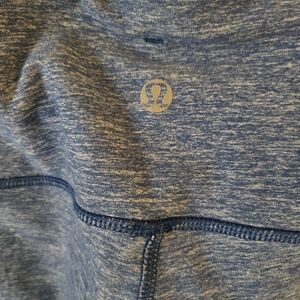 Lululemon Run: Turn Around Tight in color Heathered Rugged Blue Size 10 (L)